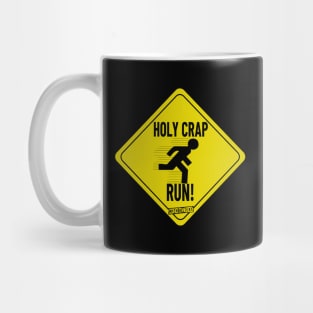 MythBusters holy crap run Mug